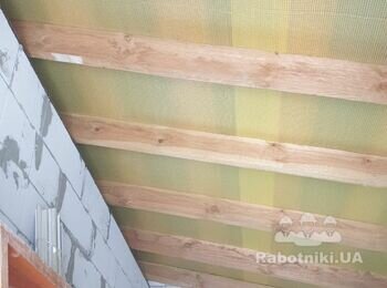 Утепление крыши 12кв. м ППУ