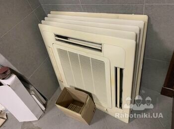 Покраска фасадов фанкойла