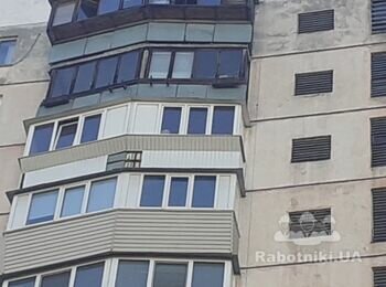 Сайдинг балкона альпинист