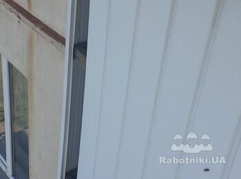 Сайдинг балкона альпинист