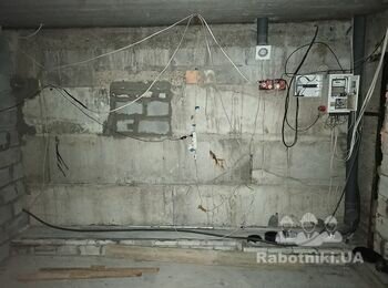 Штукатурка стен и потолка, 73 м.кв
