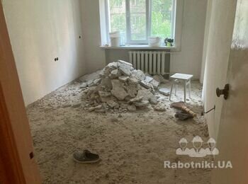 Заливка пола 13м2