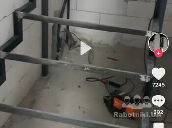 Изготовление лестницы из металла