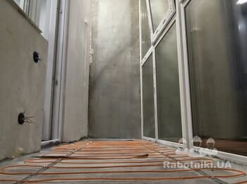 Укладання плитки на балкон 5кв.м