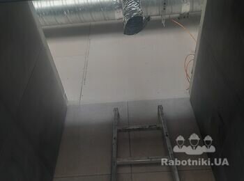 Монтаж грилььято и армстронг