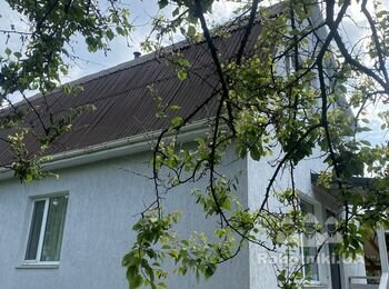 Монтаж профлиста на крыше 110 м2