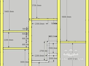 Тепла підлога, вирівнювання стін з газоблоку по маякам.