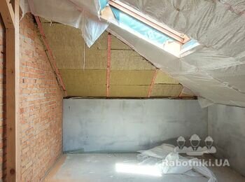Стеля гкл мансарда Романків
