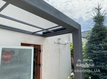 Укладка 40m2 ОСБ плити та бітумної черепиці під ключ