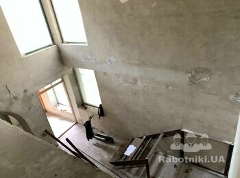 Залить часть перекрытия