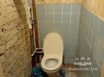Ремонт в санузле (под ключ)