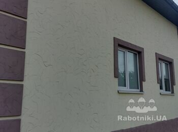 Покраска фасада