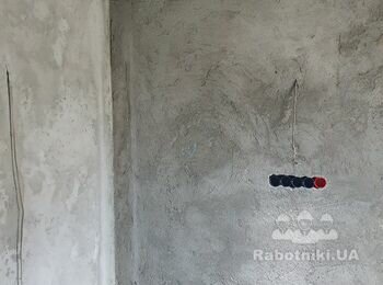 Шпаклювання стін. 40 - 50 квадратних метрів.