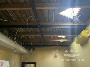 Установка гипсокартона