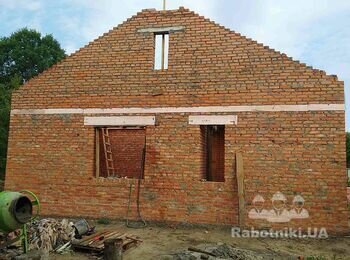 Дах з цементно-піщаної церепиці, 367 метрів кв.