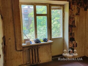 Очистити стіни, побілити