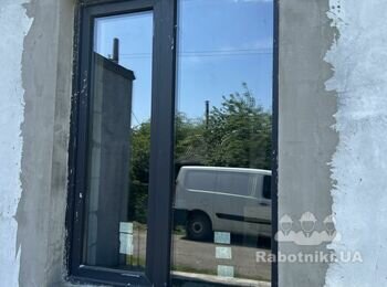 Устройство откосов в частном доме, утепление цоколя фундамента