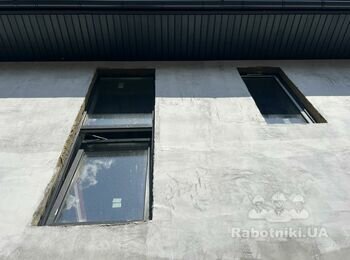 Устройство откосов в частном доме, утепление цоколя фундамента