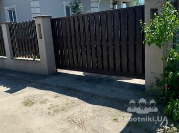 Забор ,ворота , калитка под ключ