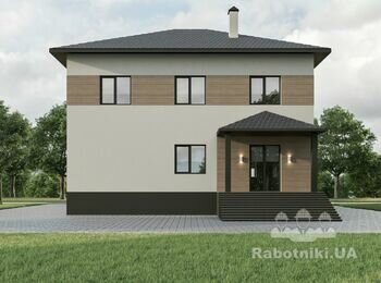 Утеплення будинку монтаж підшиви та водостоку