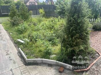 Виставити бардюр для тратуарної плитки