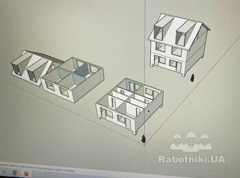 Разобрать дом с сип панелей по секциям для транспортировки
