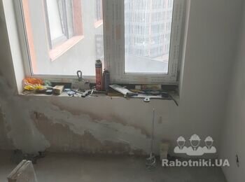 Установить подоконник