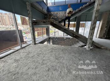 Демонтаж лестницы
