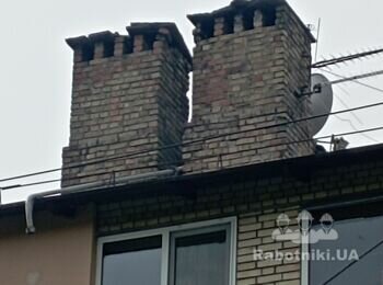 Ремонт оголівків вентиляційних каналів на даху