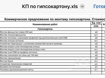 Монтаж гипсакартона дом 75 кВ метра