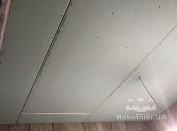 Малярные работы по гипсокартону