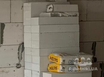 Газоблок на клей-піну