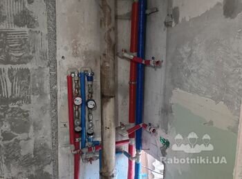 Штукатурка ванной комнаты