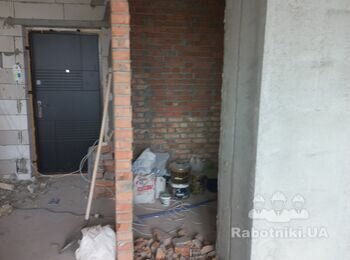Зробити перестенок с газо блоку.