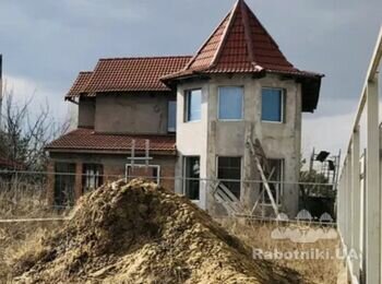 Кровля ЦП черепица.