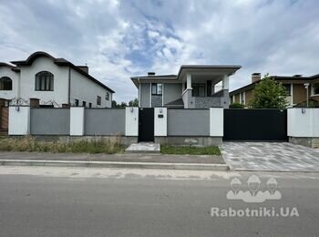 Укладання клінкерноїплитки на цоколі паркану, біля 30 кв.м. на бетонну