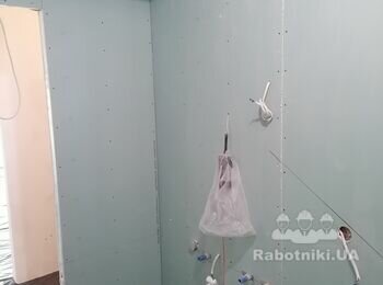 Укладка плитки на стену