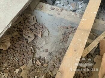 Подготовка дощатого чернового пола 60 кв м под ламинат