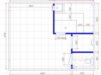 Перестенки из газобетона