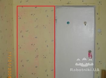 Перенос проема двери.