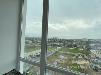 Зовнішній відкос на панорамному вікні