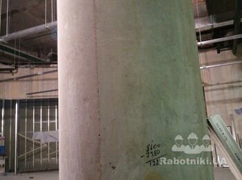 Шліфування бетонних колон