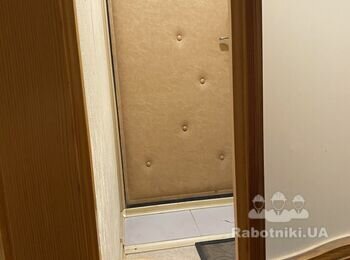 Замена стекла в двери