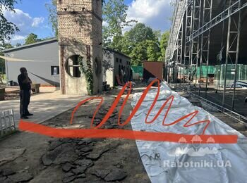 Укладка тротуарной плитки 100-120м2