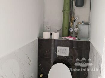 Монтаж чистової сантехніки
