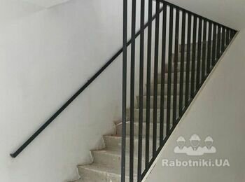 Зварити перила на сходи, внутрішні роботи