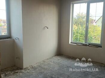 Покраска стен 130 м.кв, поклейка обоев 180 м.кв
