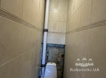 Покласти плитку у двох квартирах,після заміни стояка