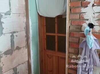Нужно поштукатурить стены в комнате частного дома 35м2 плюс потолок 12