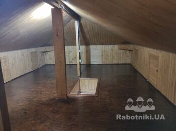 Улаштування ОСБ на стелю, підлога, стіни